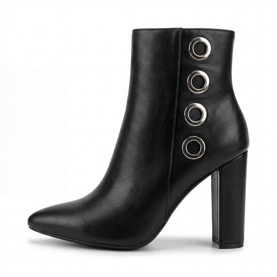 Premium Leather Lace-Up Ankle Boots - SiR001