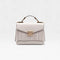 Louis Cardy Elegant Monogram Top-Handle Satchel FY01003